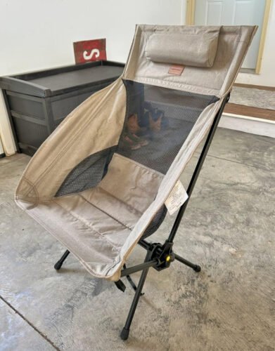 FanttikOutdoor Zeta L8 Max Camping Chair, Portable & Lightweight, Comfort-Driven Foldable Rocking Chair with Carry Bag for Camping, Hiking, Patio, Fishing, Support up to 250 lbs, photo review