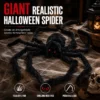 🕷️Oversized Outdoor Halloween Spider – Perfect for Multiple Spots, Haunted House Themes & DIY Scary Displays! 👻✨